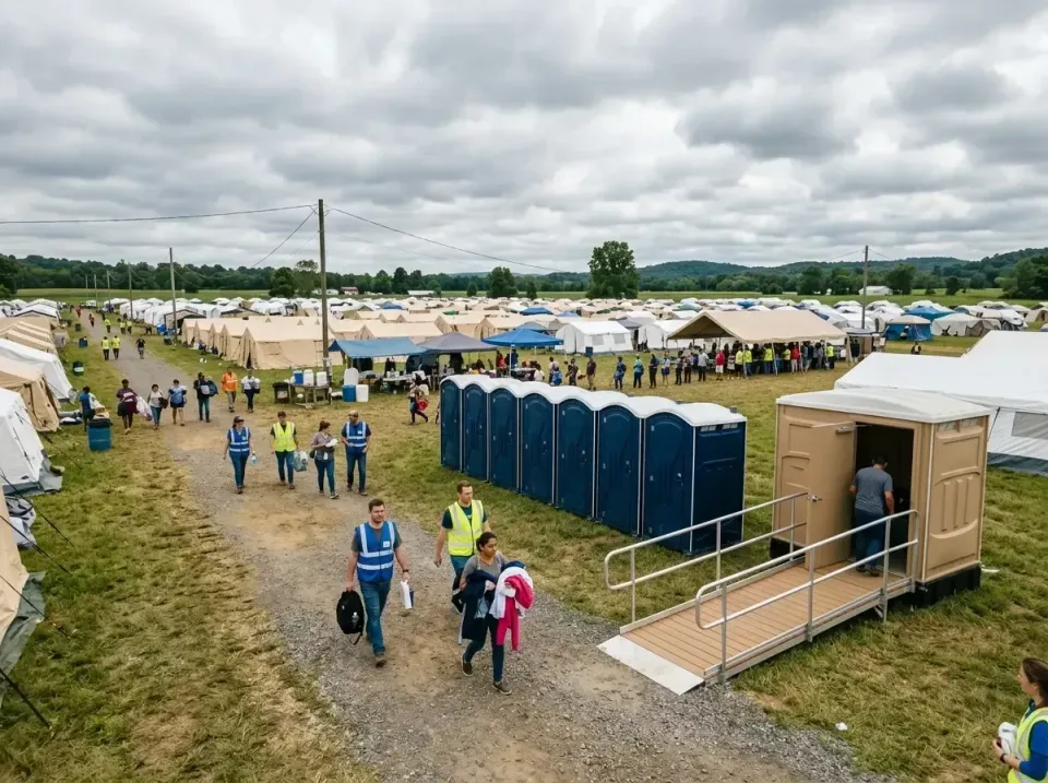 disaster-relief-camp-restrooms-010 — frequently asked questions, Dumpster & Portable Bathrooms Rental in Burke Centre, VA
